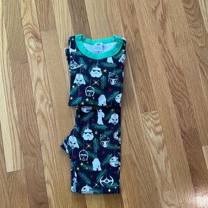 Hannah Anderson kids Christmas, Star Wars pajamas